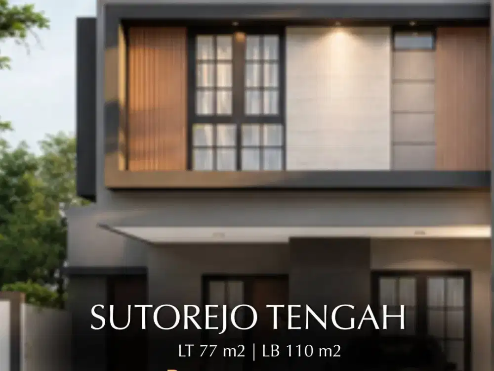 DIJUAL RUMAH SUTOREJO TENGAH
