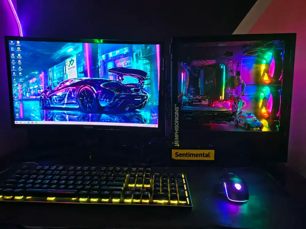 PC fullset ryzen 7 ram 32gb(16x2) nego