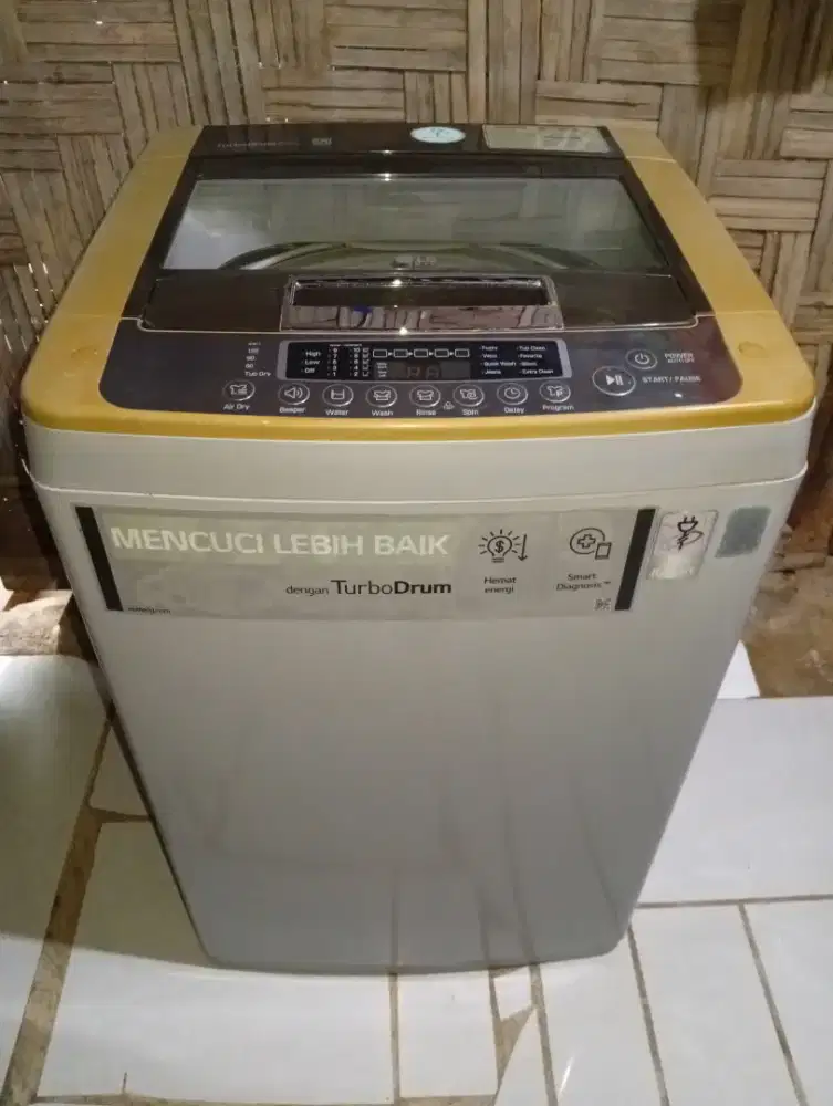 Jual mesin cuci otomatis merk LG kapasitas 8kg