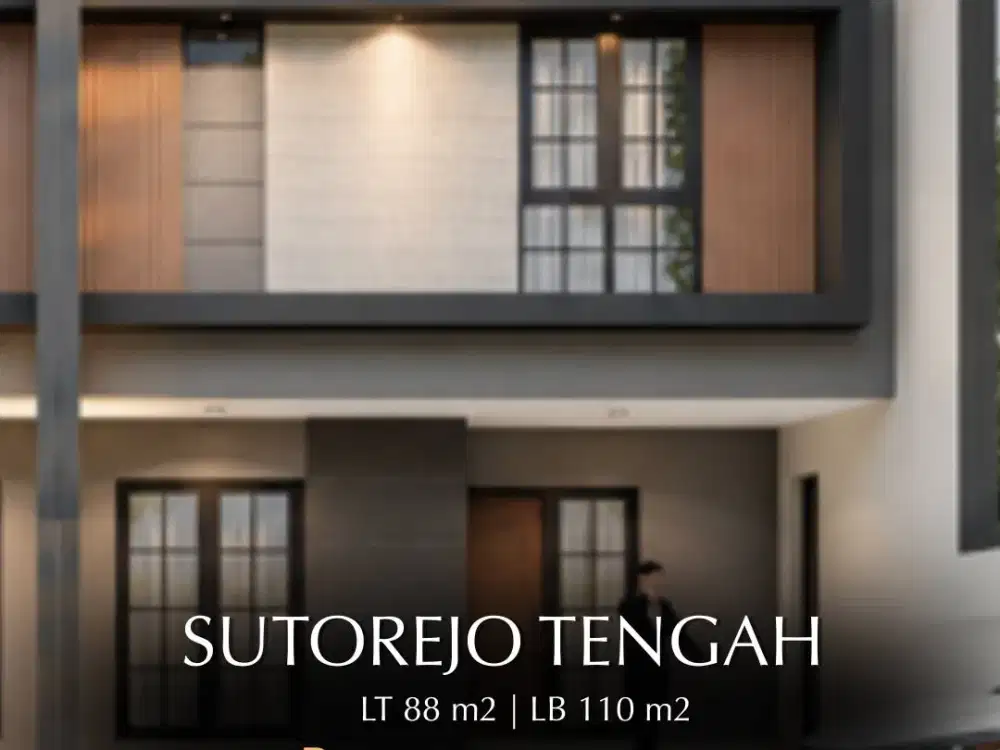 DIJUAL RUMAH SUTOREJO TENGAH