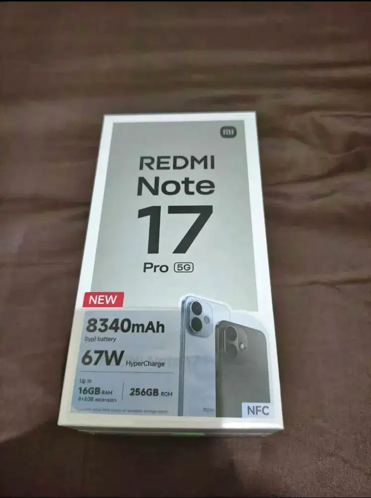 Xiaomi redmi note 17 pro BNIB new masih segel