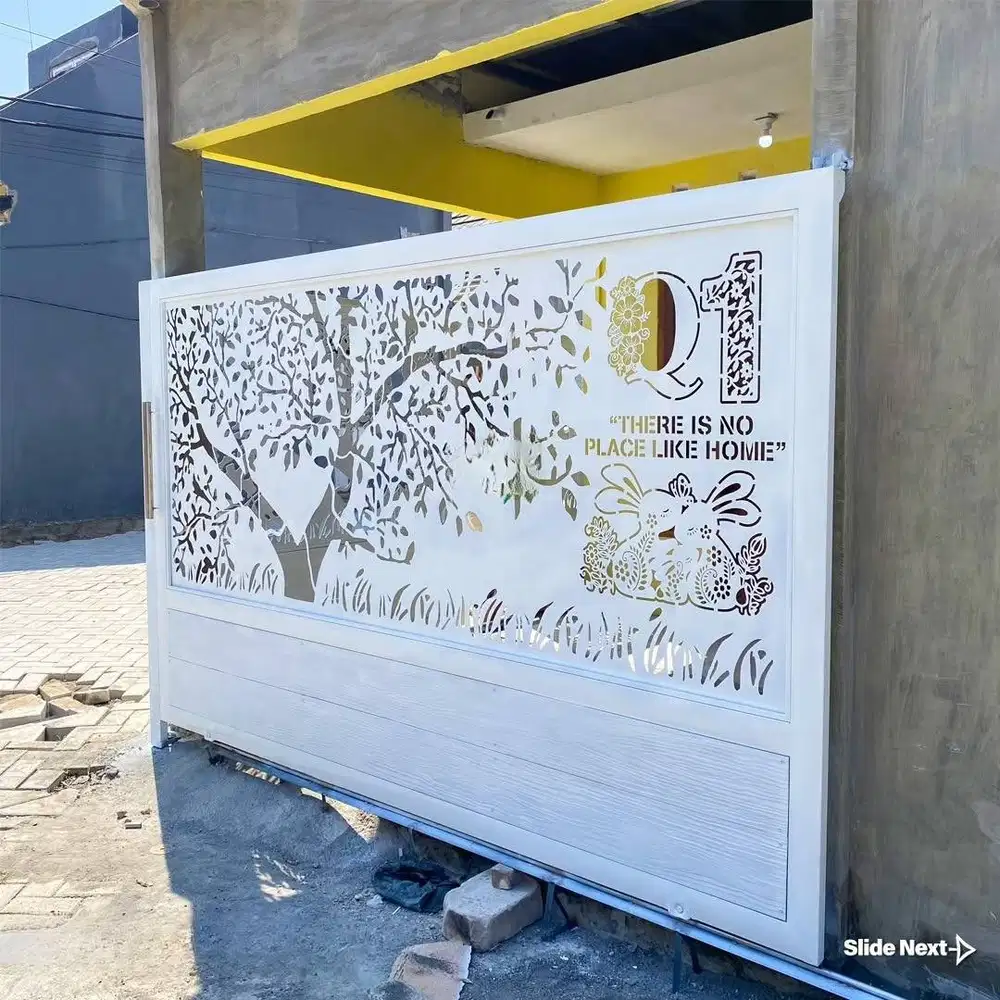 Pagar laser cutting terbaru