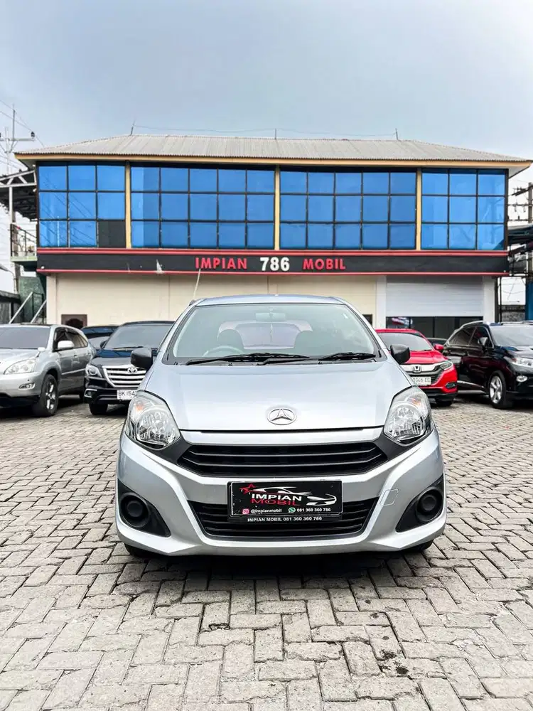 Daihatsu Ayla D+ 1.0 MT Silver 2022 Agya brio 2019