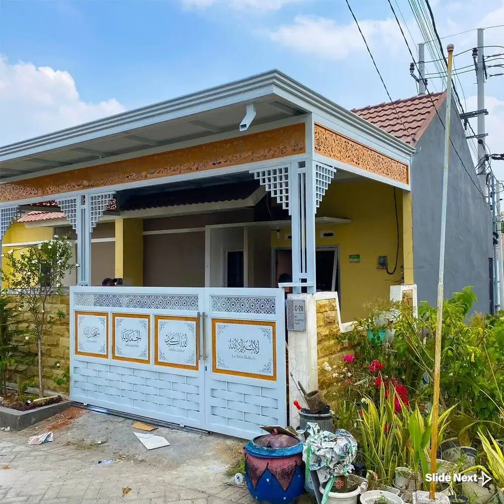 Pagar murah laser cutting