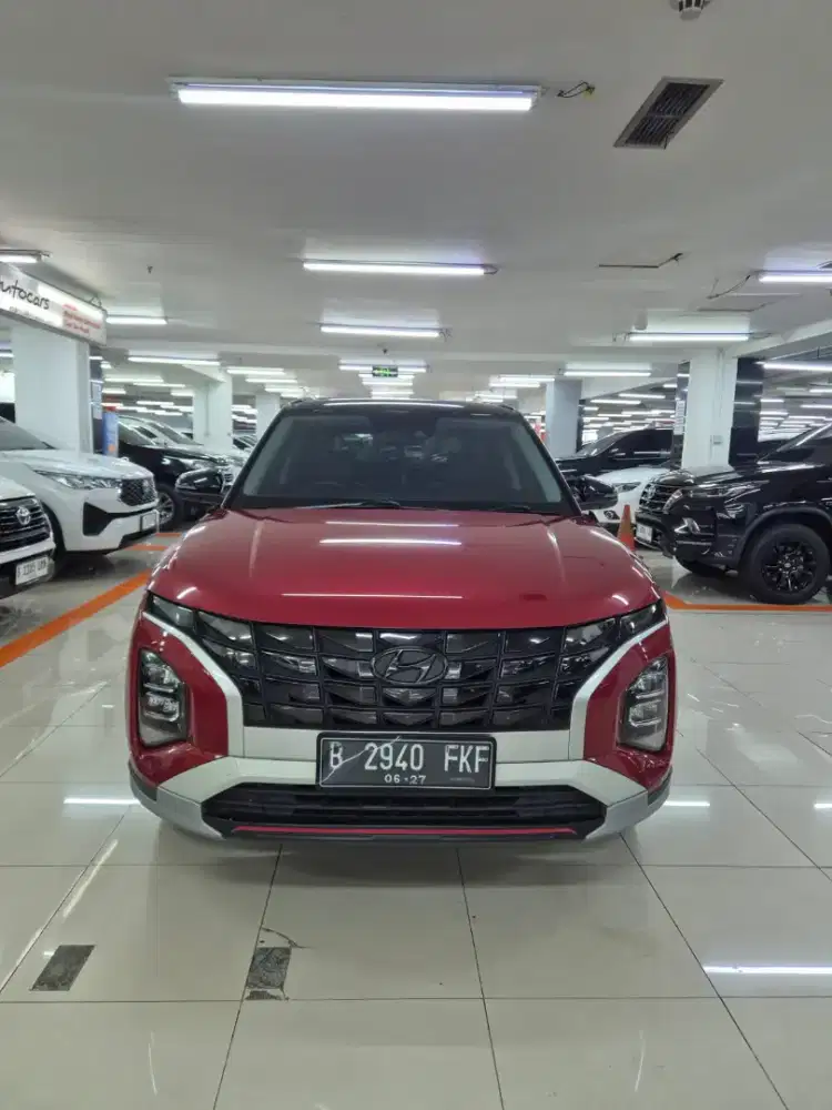 Hyundai creta prime 2022 twotone merah apik istimewa