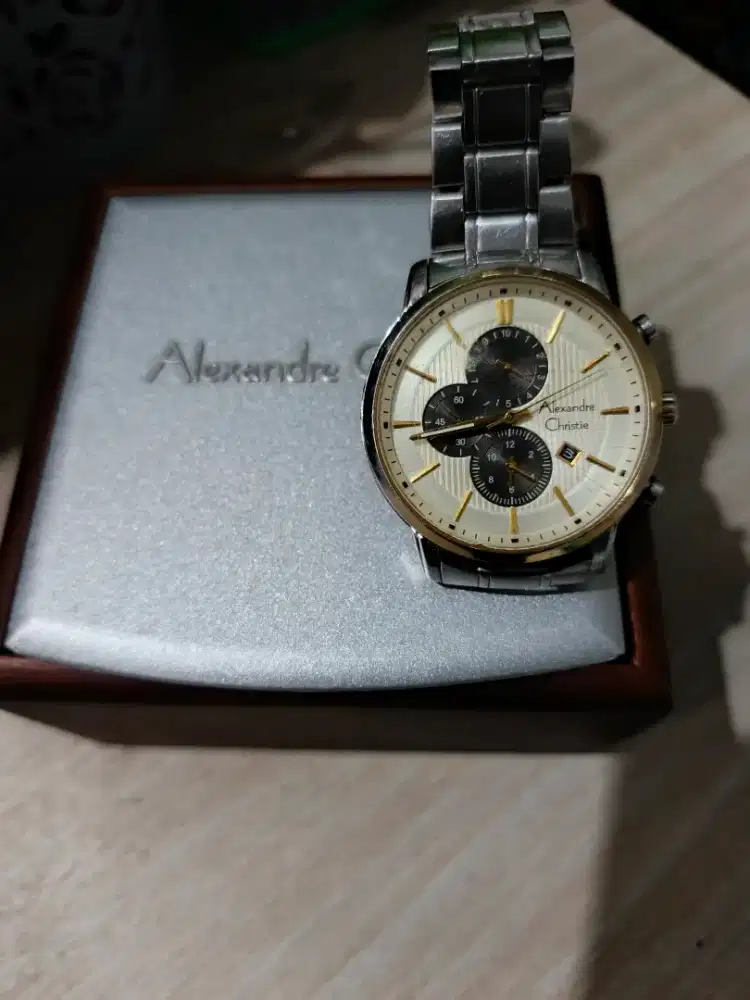 Jam tangan Alexander Christie original chronograf