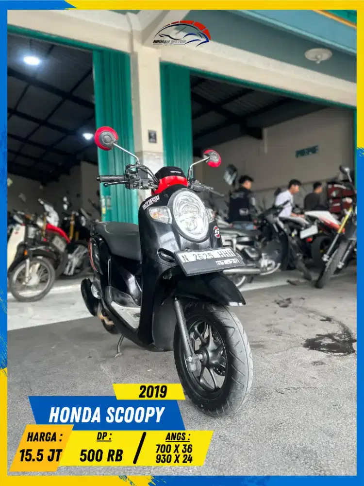 HONDA SCOOPY 2019 MANTAP MASZEHH HIKMAH MOTOR KEPUH MALANG