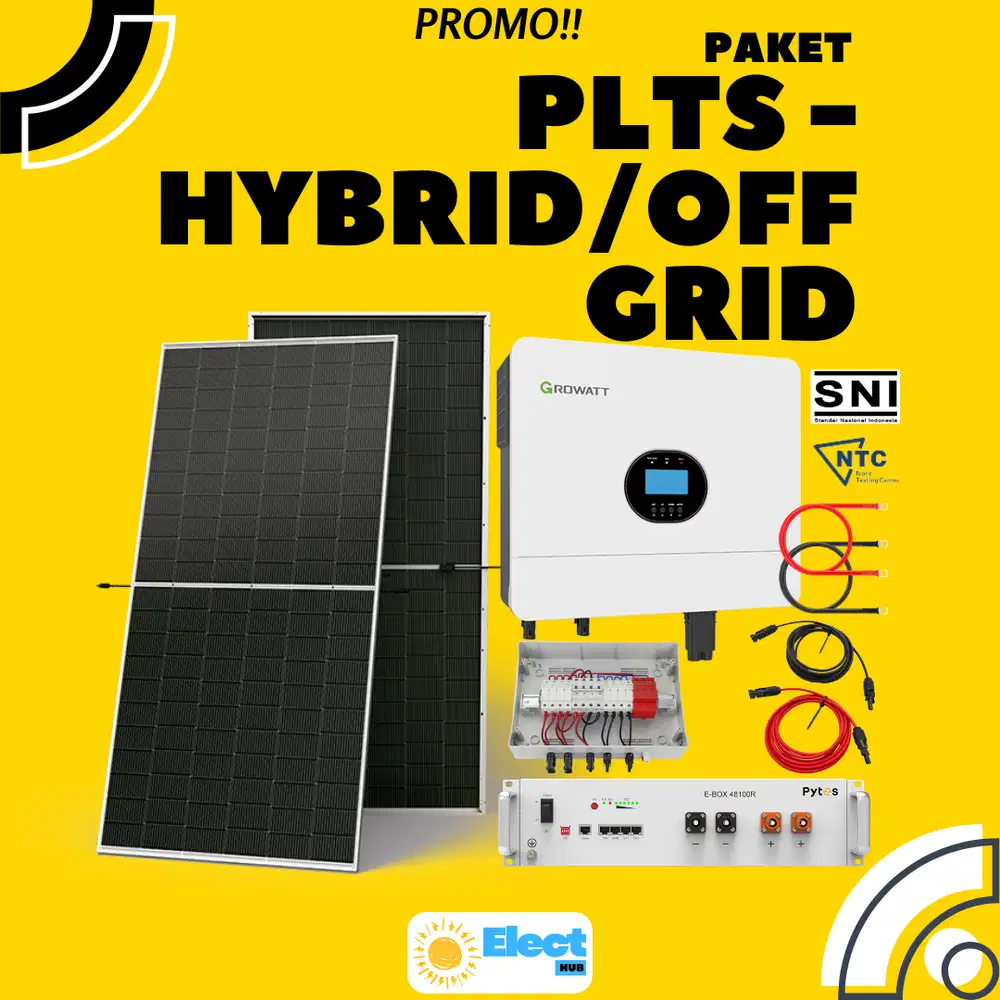 PEMASANGAN PLTS OFFGRID/HYBRID