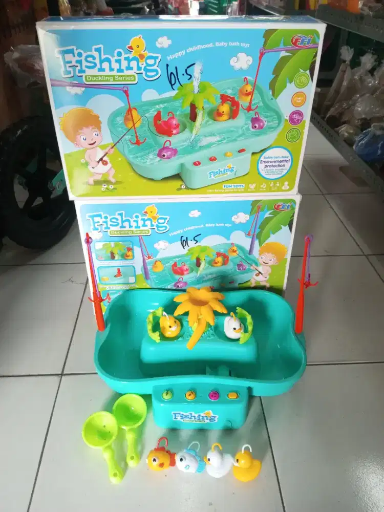 Mainan Anak Pancing Kolam Baterai