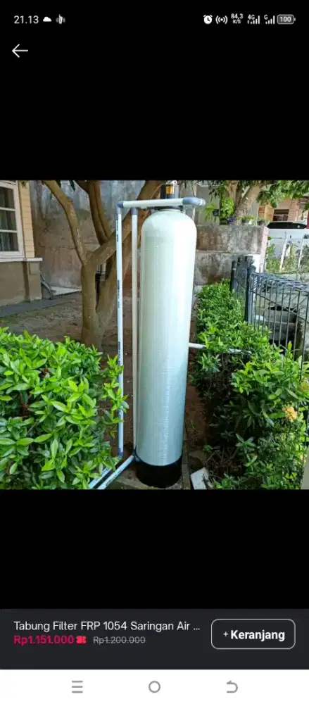 Filter air sangat ampuh untuk atasi air kuning