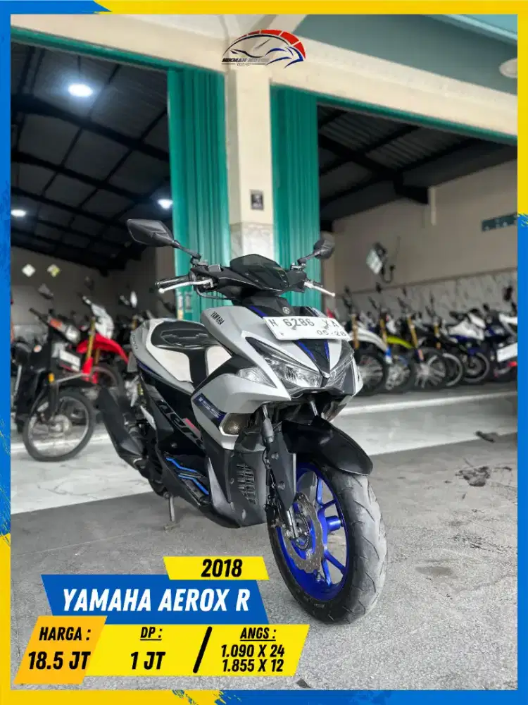 YAMAHA AEROX R 2018 GASSKEUN BOSSKU HIKMAH MOTOR KEPUH MALANG