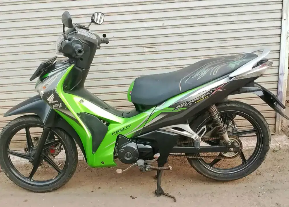 Supra x 125 Helm in plat F kab.bogor