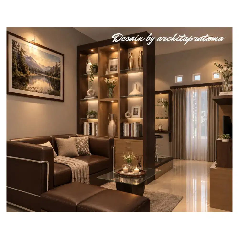 3D interior dan desain