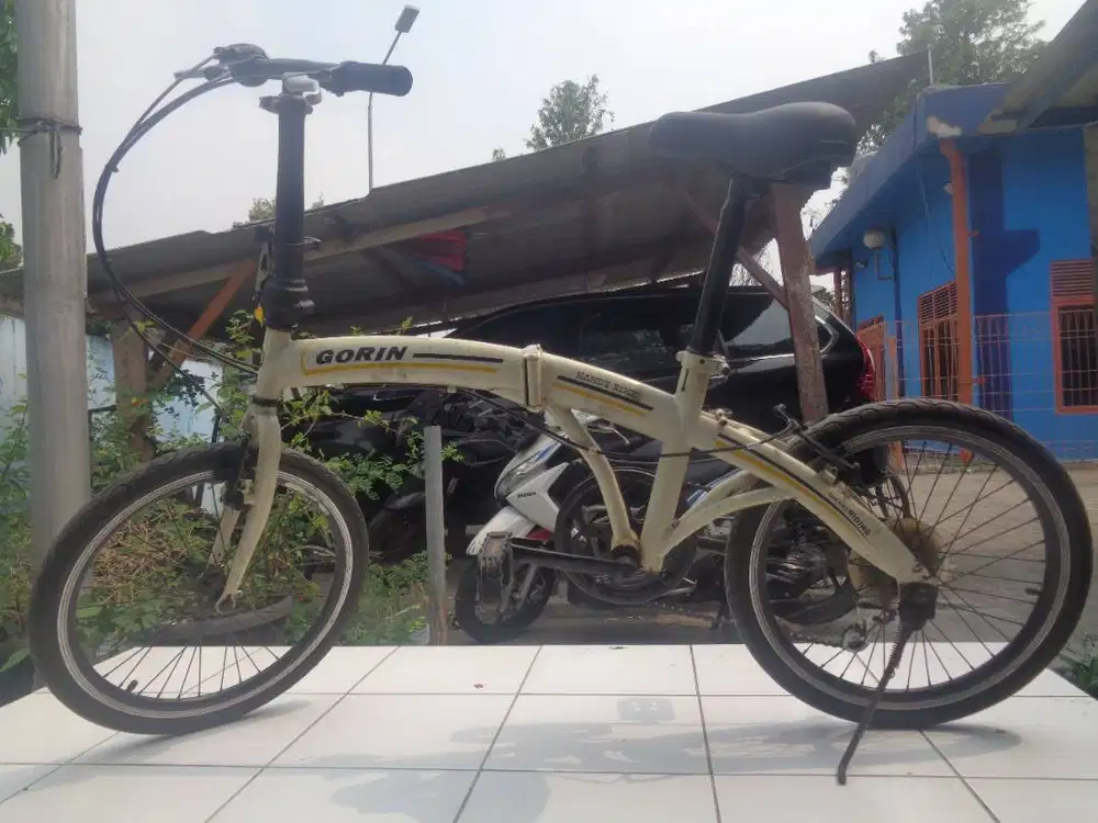 Sepeda lipat 20'' Putih