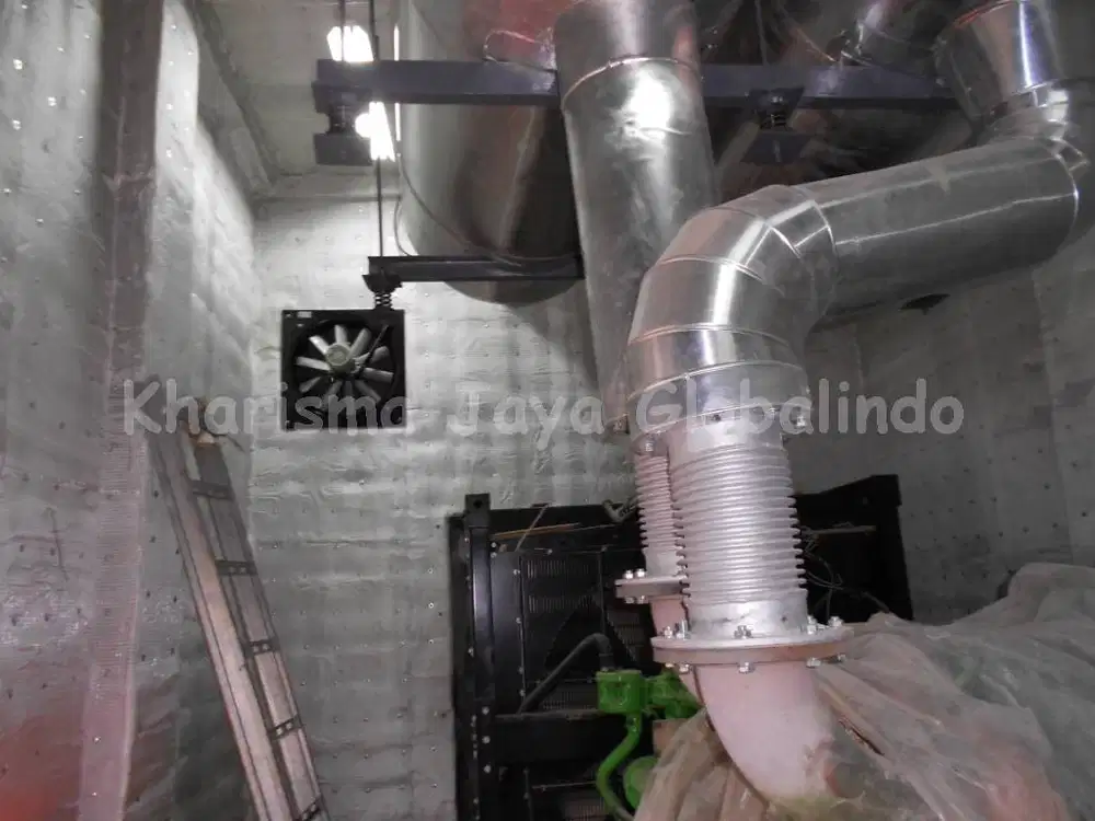 Pabrikasi Muffler Genset - PT. Kharisma Jaya Globalindo