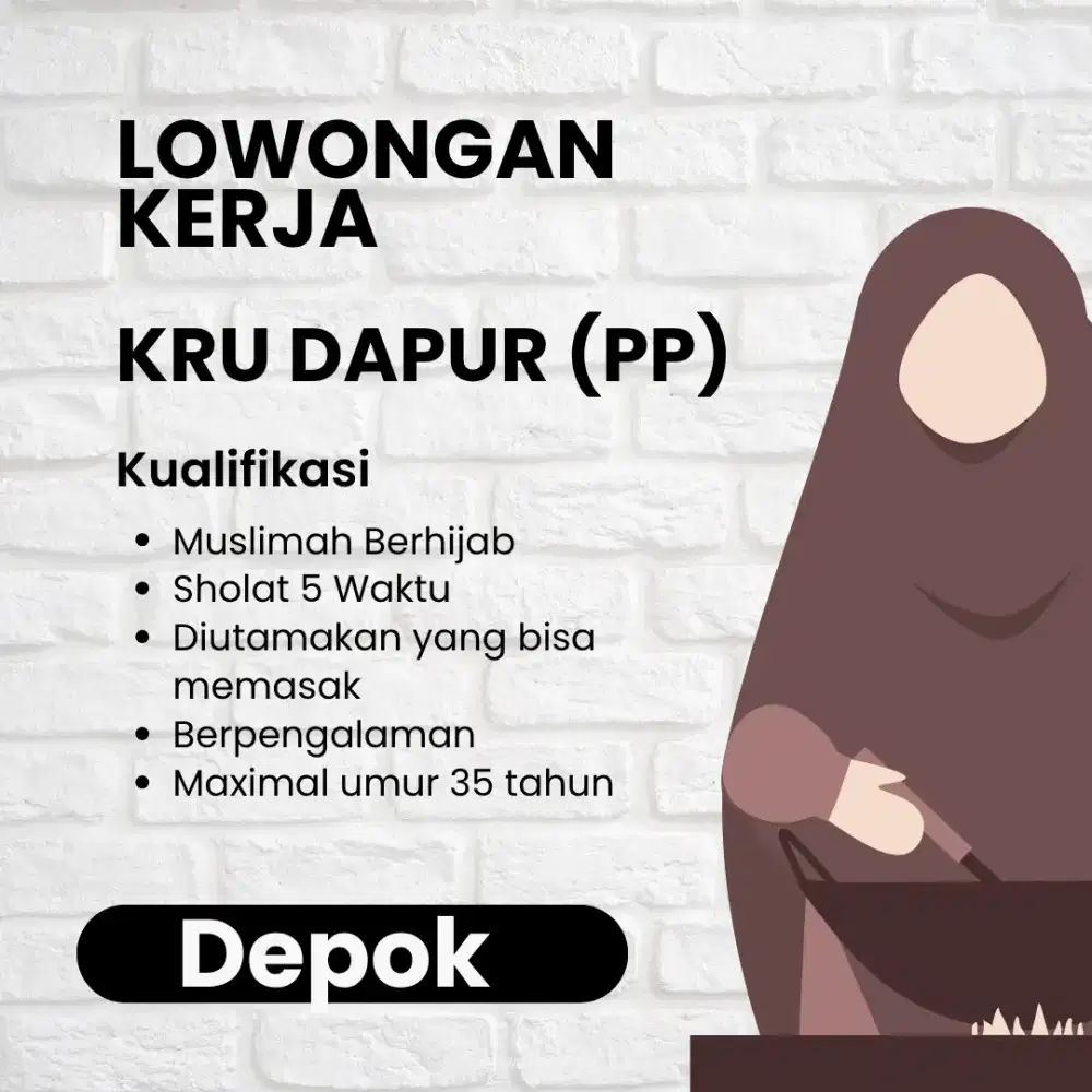 Loker Tim Dapur