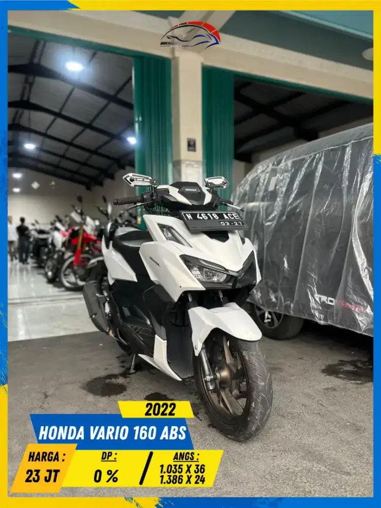 HONDA VARIO 160 ABS 2022 READY LURR HIKMAH MOTOR KEPUH MALANG