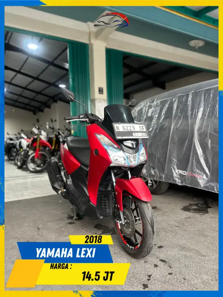 YAMAHA LEXI 2018 MONGGO READY BOSSKU HIKMAH MOTOR KEPUH MALANG