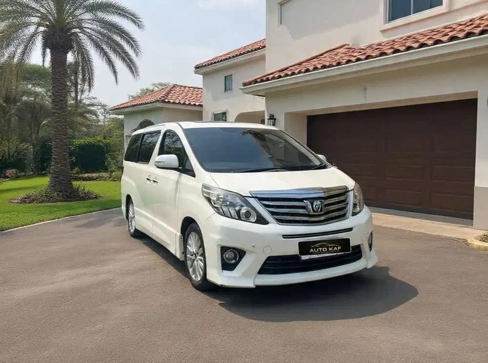 Toyota Alphard 2013 Bensin