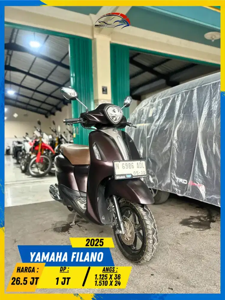 YAMAHA GRAND FILANO 2025 GASS POLL MASZEEHH HIKMAH MOTOR KEPUH MALANG