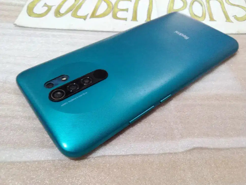 Redmi 9 ORI Mulus 64Gb/Ram4Gb Golden ponsel