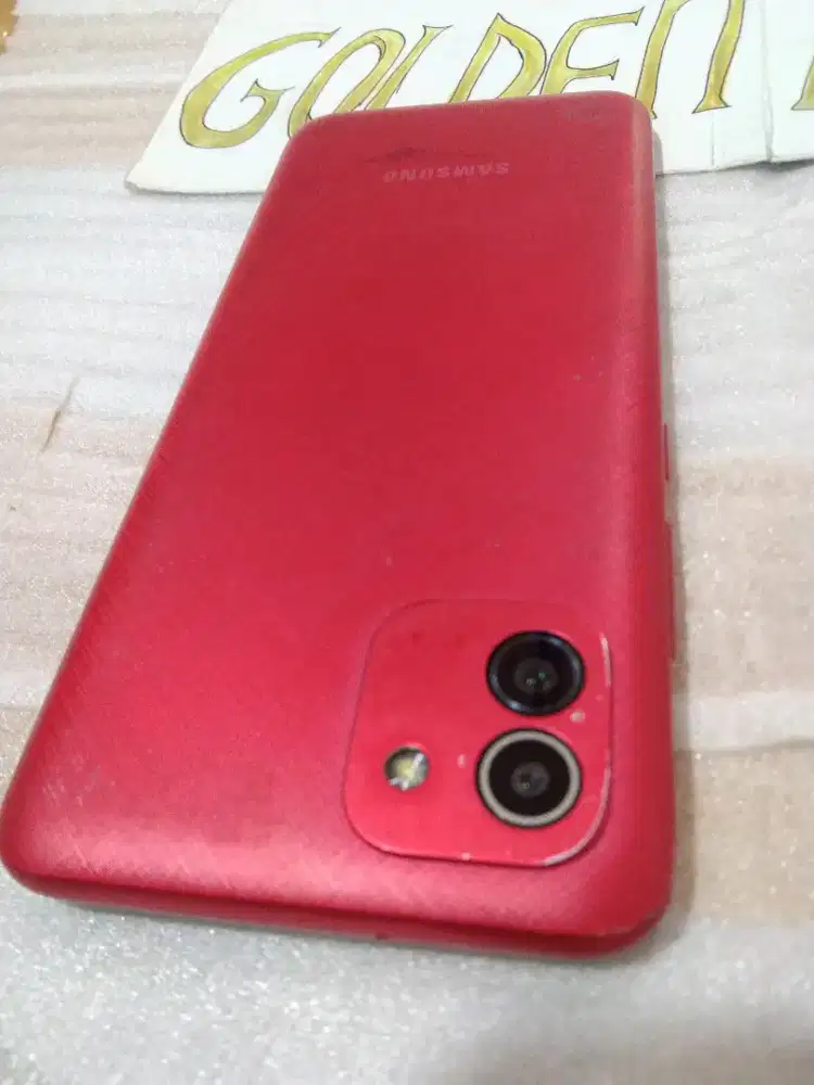 Samsung A03 Ram7(3Gb+4Gb)/32Gb ORI Perfect Golden ponsel
