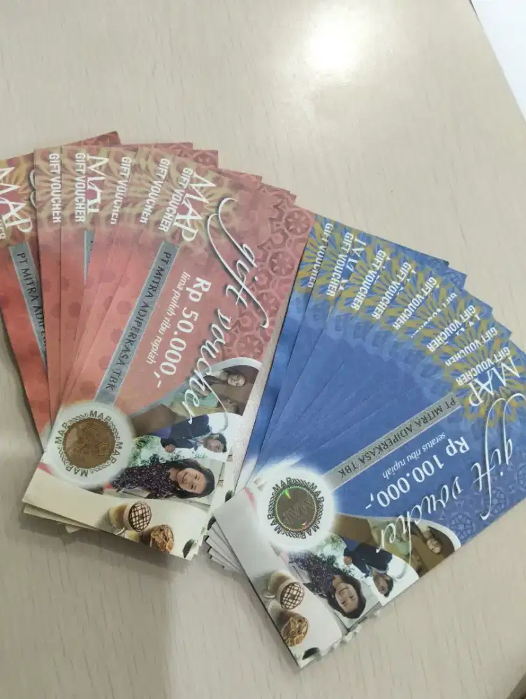 Dijual Voucher MAP senilai Rp 1.7jt