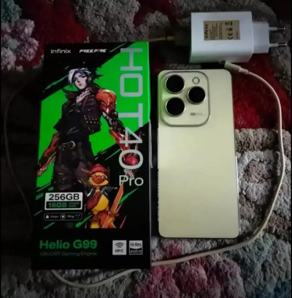 Infinix hot 40 pro 16GB 8+8/256GB