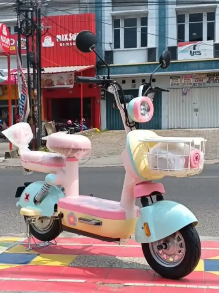 Sepeda Listrik Meta Pro Rainbow