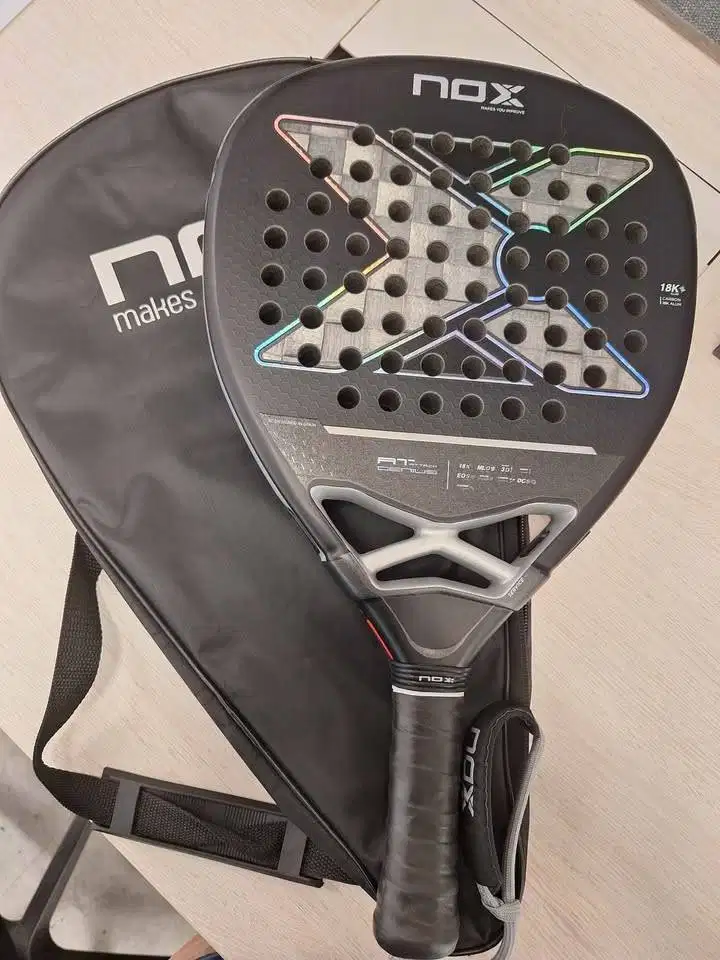 Raket Padel Nox AT Genius Attack 18K