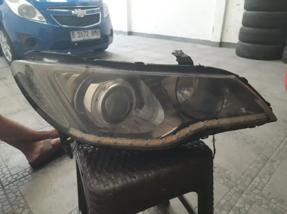 Lampu depan headlamp civic fd