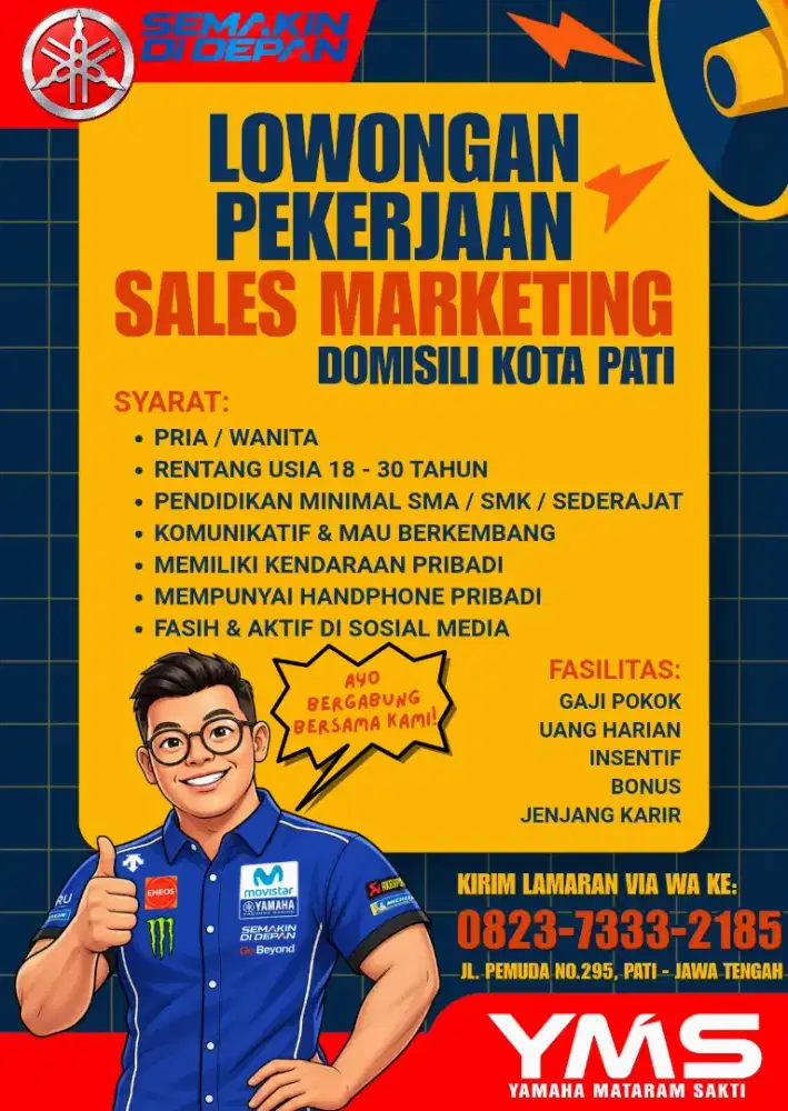 Bergabung bersama Sales Marketing Yamaha
