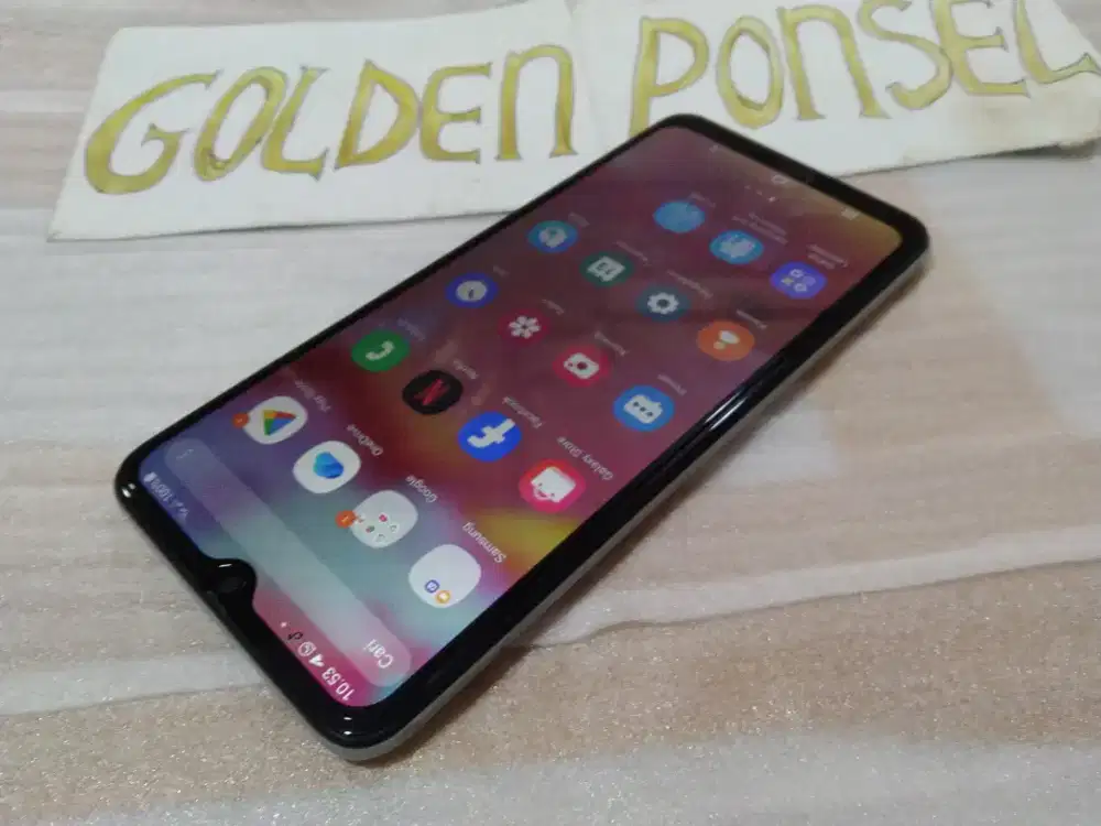 128Gb/Ram6Gb Samsung A70 Golden ponsel