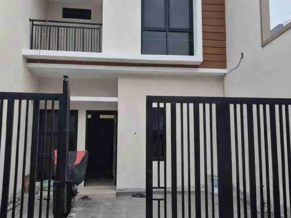 Dijual murah rumah baru gress Darmo Harapan 2 lantai