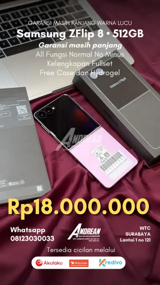 Samsung ZFlip 8 second
