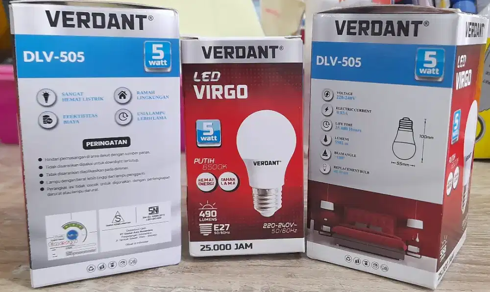 Lampu Verdant Virgo 5 watt