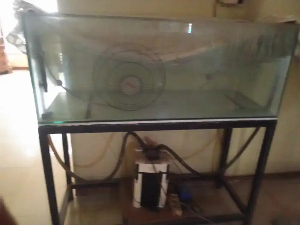 Aquarium bekas full sett