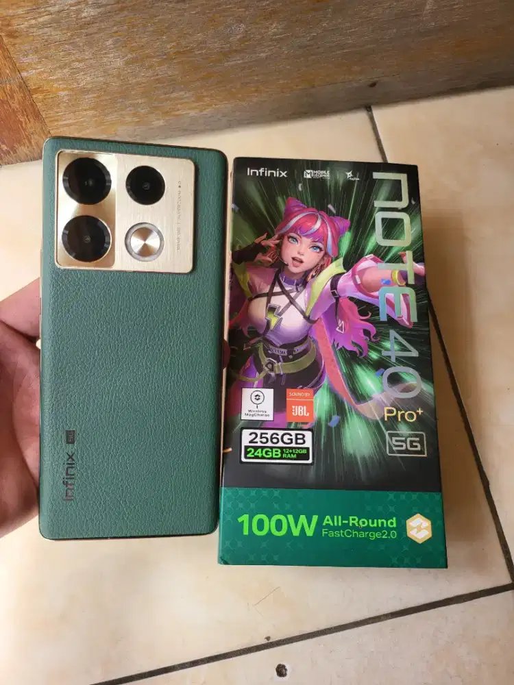 Infinix note 40 pro plus 5g ram 12
