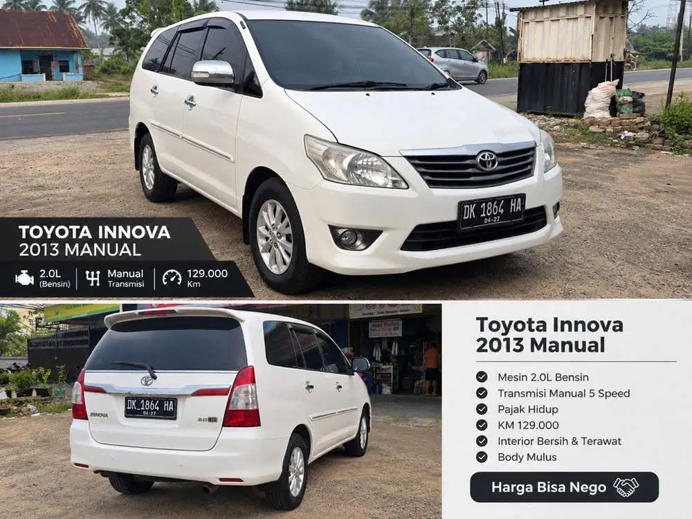 Toyota Kijang Innova 2013 Bensin