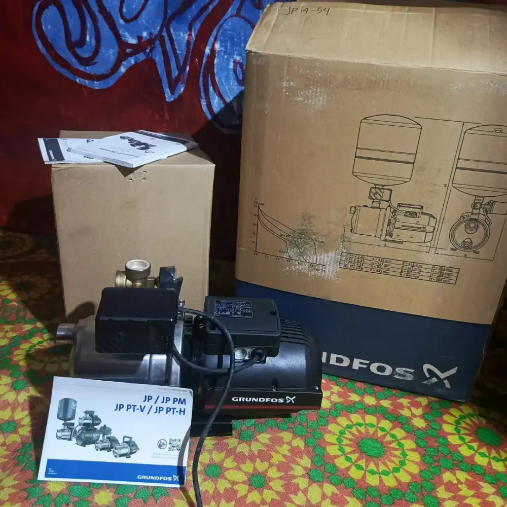 Mesin pompa grounfos cocok untuk kntor dan sekolah