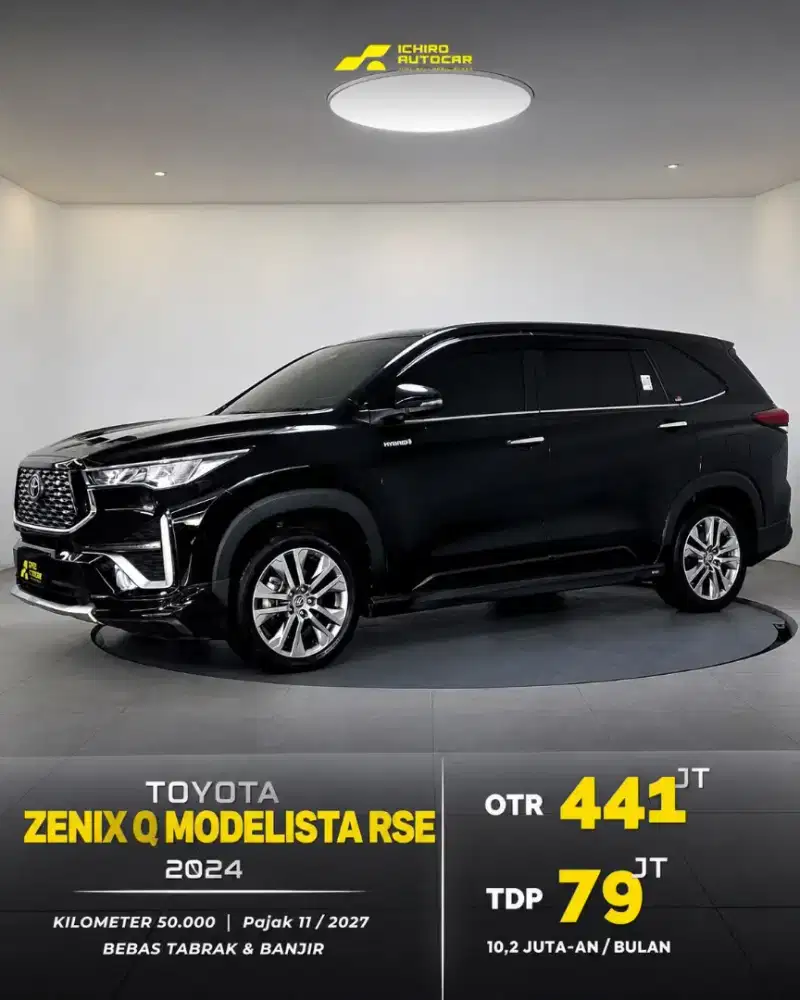 [FREE GARANSI 1TH]TOYOTA INNOVA ZENIX Q HYBRID MODELISTA 2024