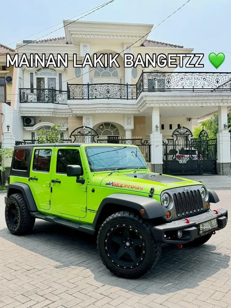 Jeep JK sport Wrangler Pentastar 3.6 Mountain Series Warna Rare