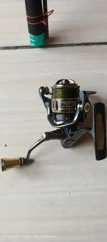 Joran Seahawk dan Reel Ryobi Cronos