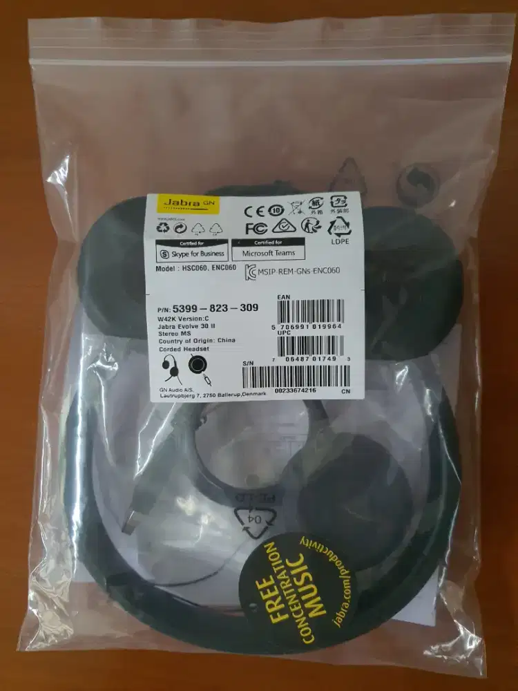 Jabra Evolve 30 II MS Stereo (5399-823-309)