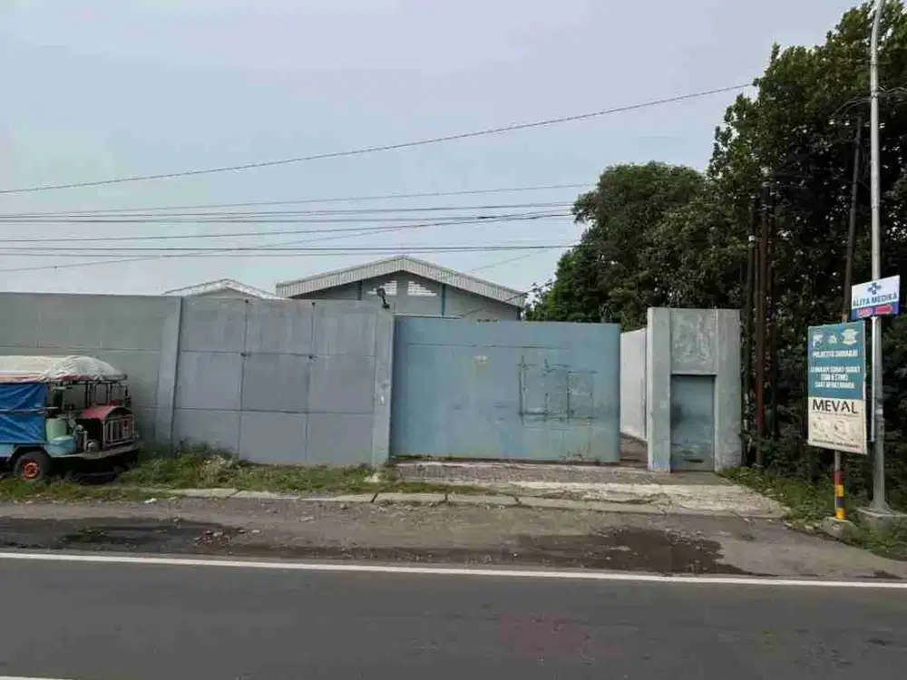 Dijual Gudang Besar Nol Jalan RayabBalong Bendo Sidoarjo
