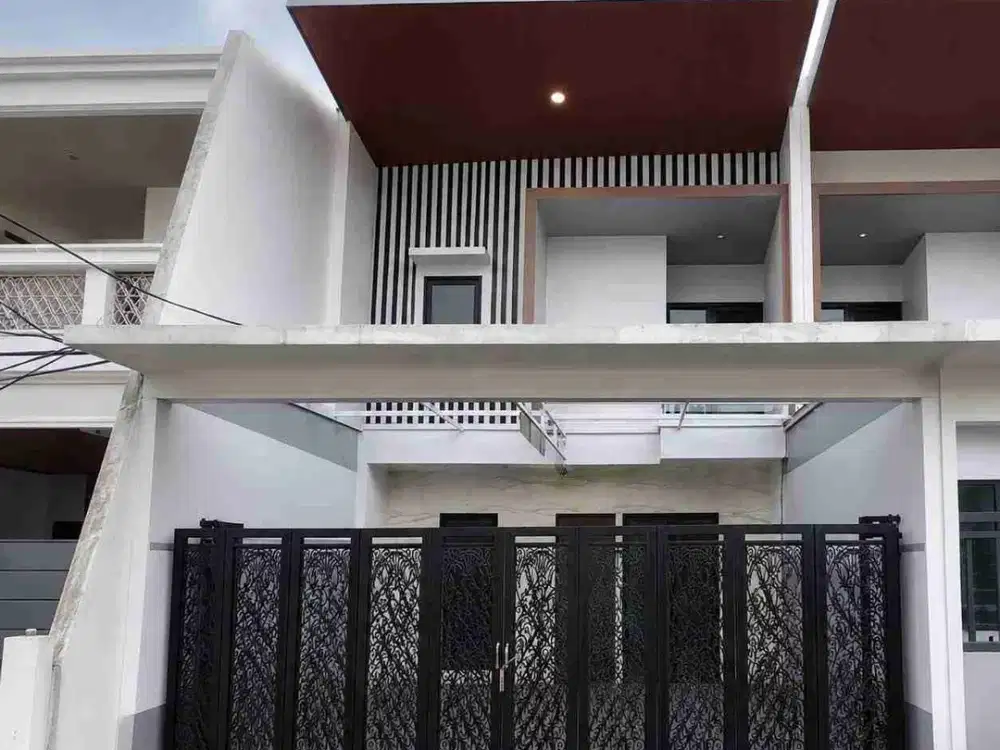 Dijual rumah baru gress 3M an lebar 7 kamar 4
