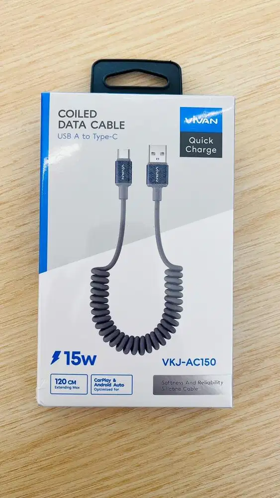 Kd vivan vkj ac 150 coiled silicon gray
