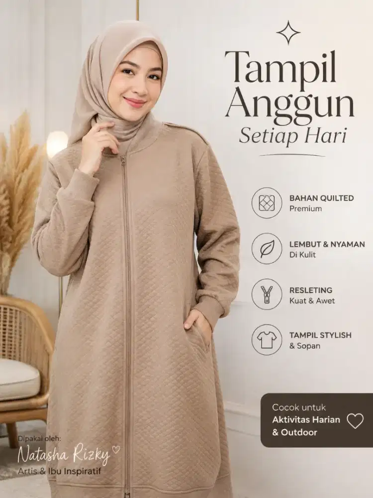 Sweater hijab kekinian