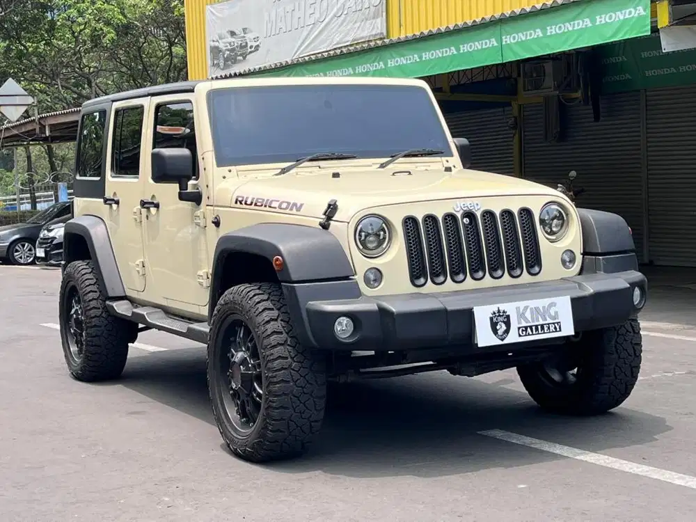 TERMURAH!! JEEP WRANGLER 3.6 RUBICON 4 DOOR AT COKLAT 2014