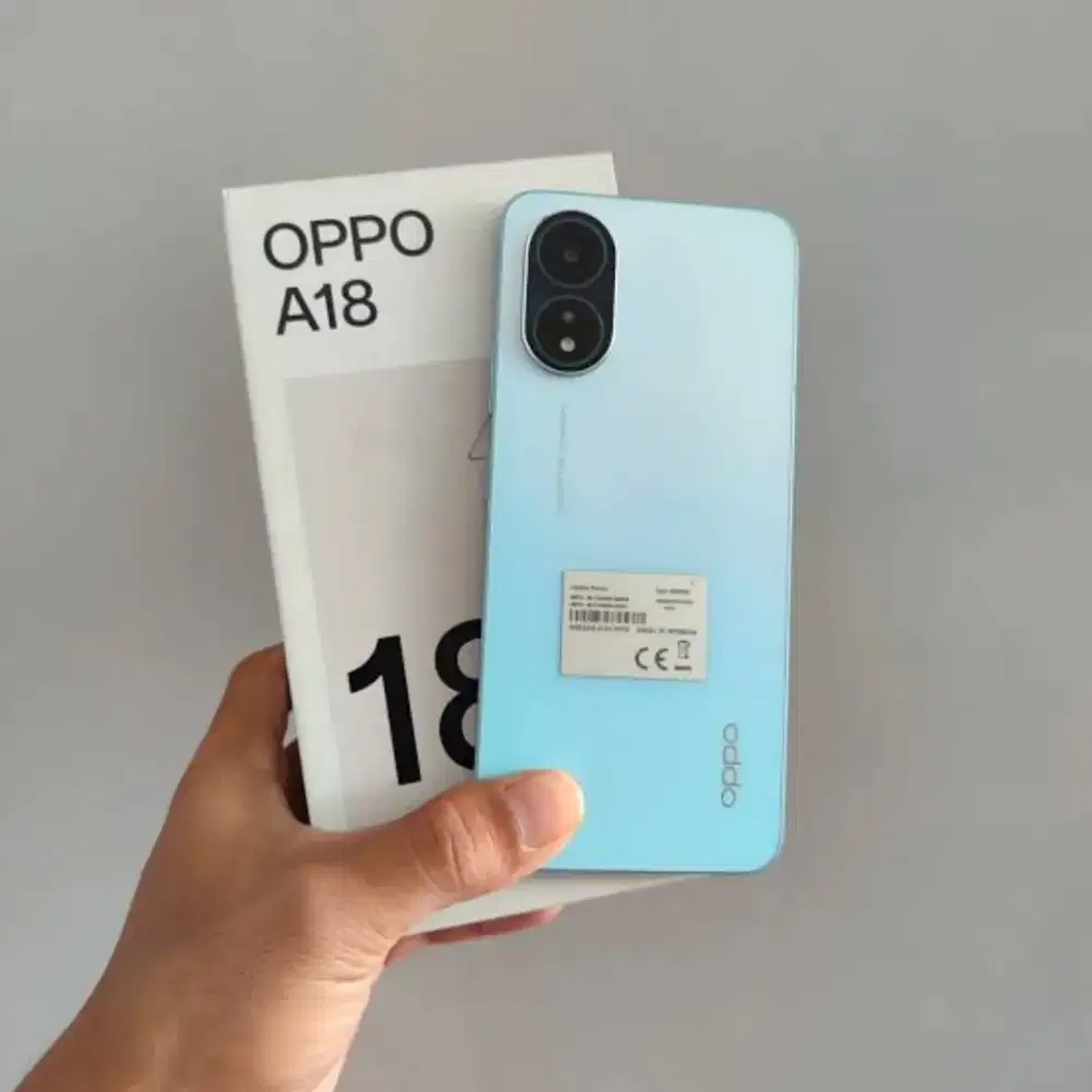 Oppo a18 ram 4+4/128